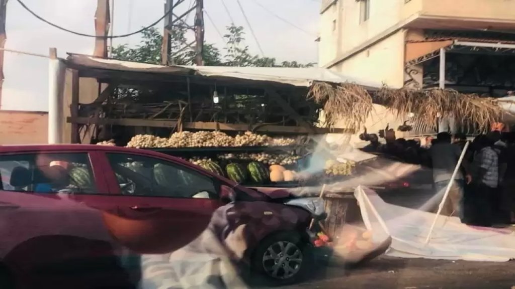 بالصور/ وفاة مواطن سبعيني وجرح ابنته وولديها في حادث سير على أوتوستراد زفتا النبطية