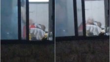 بالفيديو/ اعتداء بالضرب على امرأة مسنّة في أحد المنازل في بيروت!
