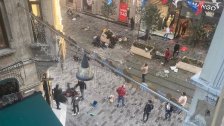 بالفيديو/ انفجار في منطقة تقسيم وسط إسطنبول يوقع 6 قتلى وعشرات الجرحى!