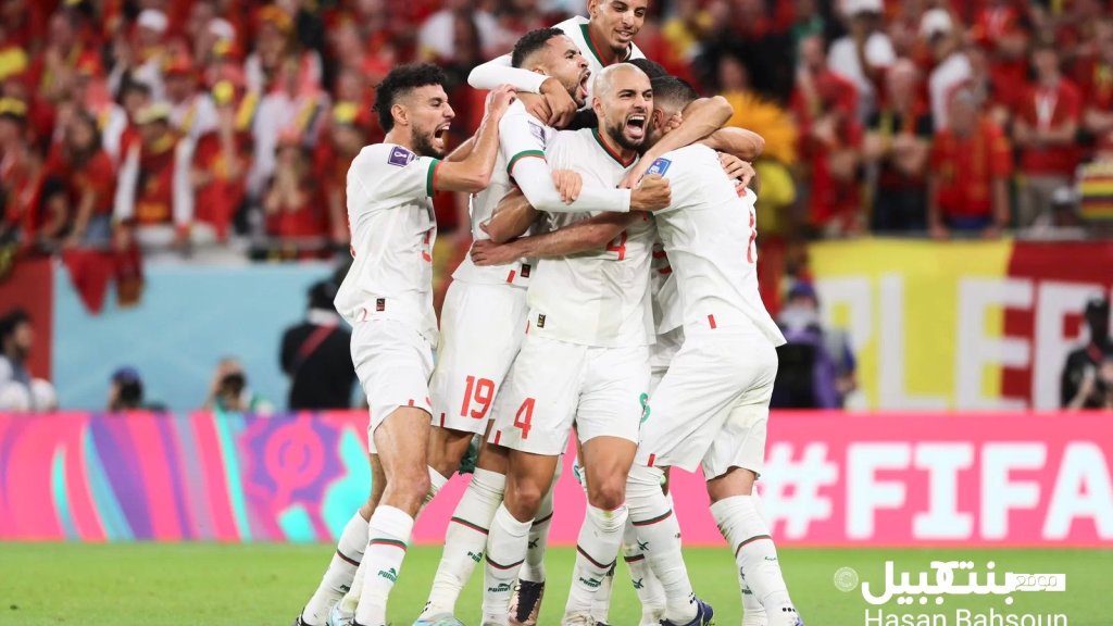 بالصور/ المغرب يخطو خطوة عملاقة نحو ثمن نهائي كأس العالم قطر 2022 بفوزه المثير 2 - 0 على بلجيكا