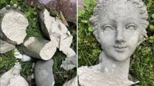 بالفيديو/ سياح يدمرون تمثالاً أثرياً في إيطاليا أثناء إلتقاط صورة:  عمره 150 عاماً وتقدر قيمته بـ200 ألف يورو
