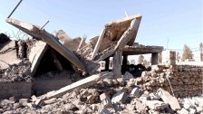 بالصور/ آثار الدمار الذي خلفته الغارة الاسرائيلية التي استهدفت منزلاً في الخيام 
