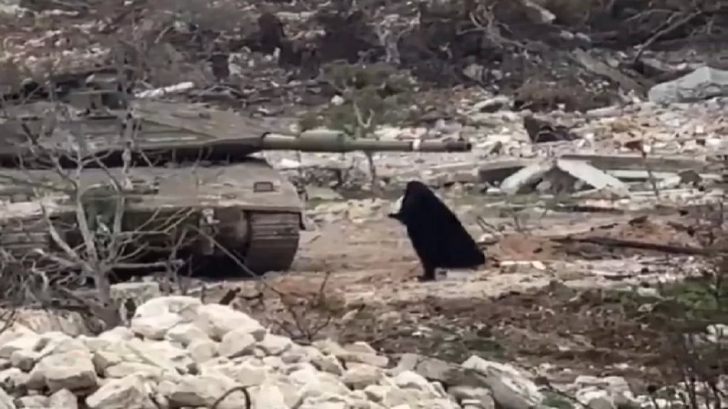 فيديو متداول من مارون الراس.. بوجه دباباتهم!