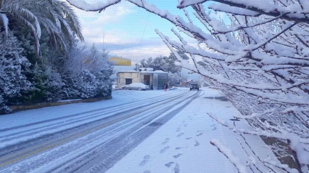 شباط المجنون: طقس متقلب وماطر يسيطر على لبنان بسبب منخفض جوي مصدره البحر الأسود 